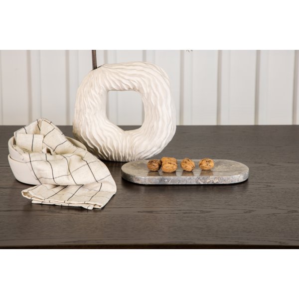 Alby matbord 220 x 100 cm - Svart/mocca