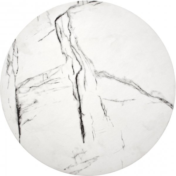 Table basse Tisvilde Ø40 cm - Marbre blanc/noir Table basse Tisvilde Ø40 cm - Marbre blanc/noir