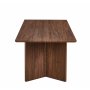 Crossby matbord 180x90 cm - Mörk brunbetsad ek Crossby matbord 180x90 cm - Mörk brunbetsad ek