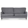 Howard Watford deluxe 3-sits soffa i grtt tyg