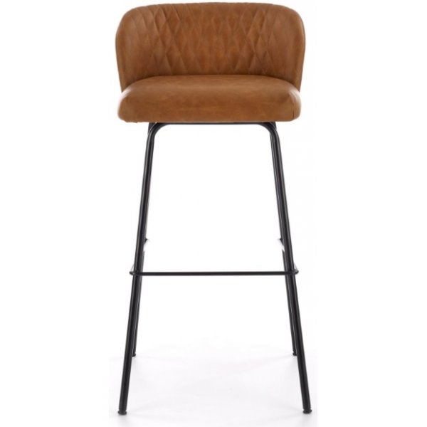 Orville barstol - Cognac vintage (PU)