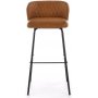 Orville barstol - Cognac vintage (PU)