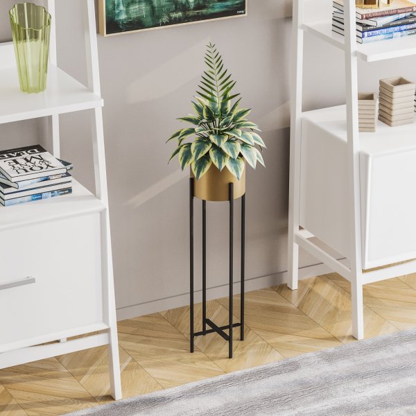 Plato 25 kruka - Svart/guld Plato 25 kruka - Svart/guld