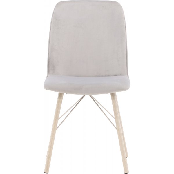 Chaise de salle à manger de tous les jours - Gris/blanchi Chaise de salle à manger de tous les jours - Gris/blanchi