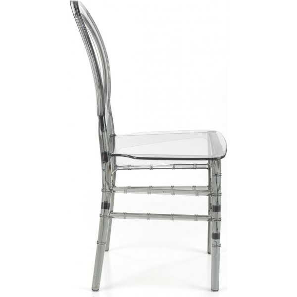 Chaise de salle à manger Cadeira 513 - Verre fumé Chaise de salle à manger Cadeira 513 - Verre fumé
