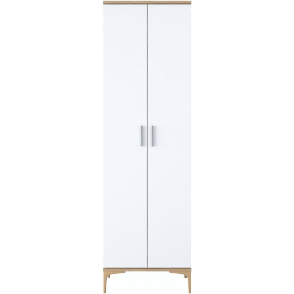 Armoire Esa - Noyer/blanc