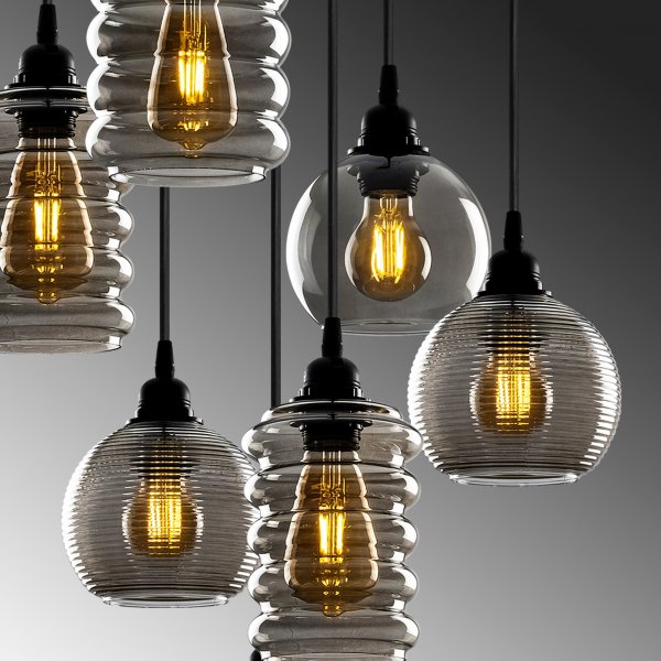 Plafonnier Smoke 81 - Noir