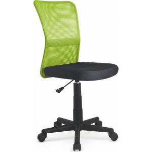 Chaise de bureau Fox - Noir/vert anis