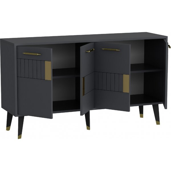 Buffet Moda - Anthracite/or Buffet Moda - Anthracite/or
