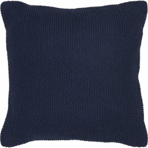 Coussin dcoratif Santos 45 x 45 cm - Bleu fonc