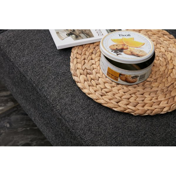 Canapé divan Berlin - Anthracite/or Canapé divan Berlin - Anthracite/or