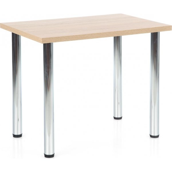 Buno matbord 90 cm - Sonoma ek/krom
