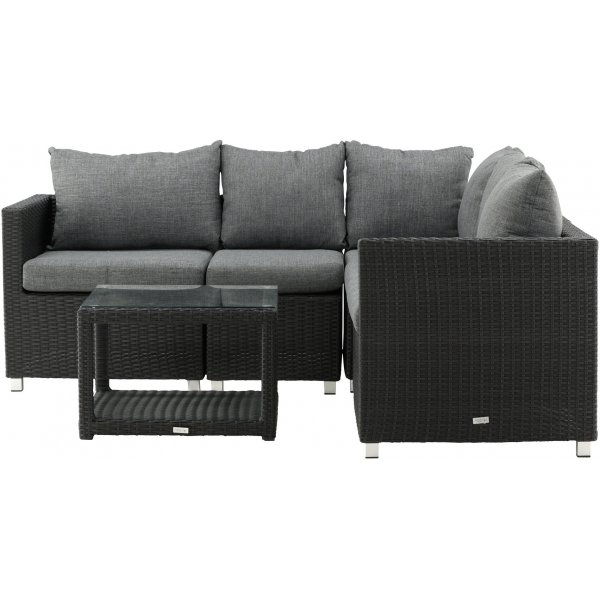 Groupe lounge Vamos - Noir/gris Groupe lounge Vamos - Noir/gris