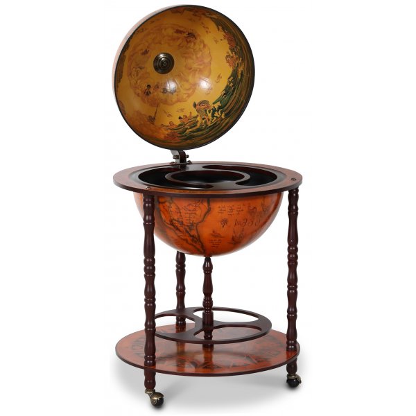 Barglobe model 93 - Da Vinci + Meubelpoten