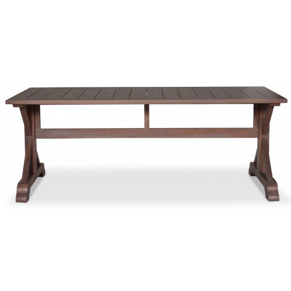 Croco brunt matbord 200x90 cm - Vintage Croco brunt matbord 200x90 cm - Vintage