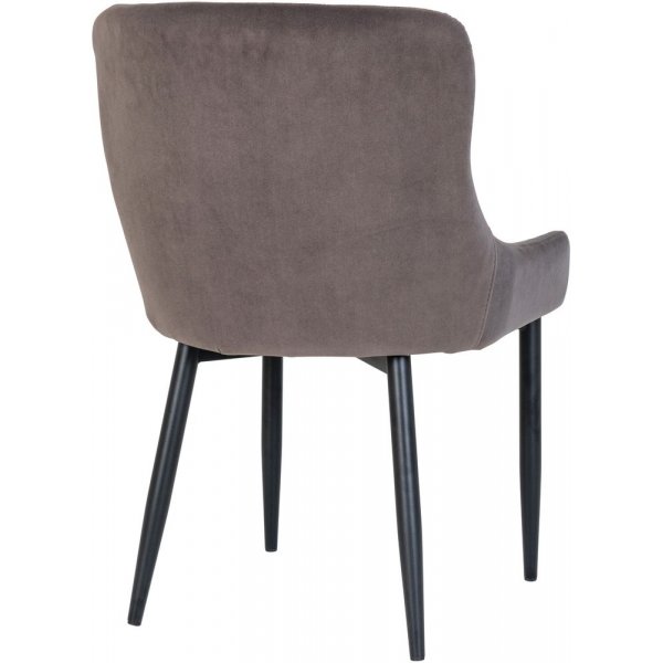 Boston Matstol - Gr�/svart