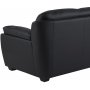 Palarmo 2-sits soffa - Svart ecolder