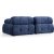 Petite 2-sits soffa - Bl