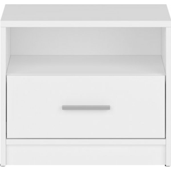 Table de chevet Nepo Plus - Blanc