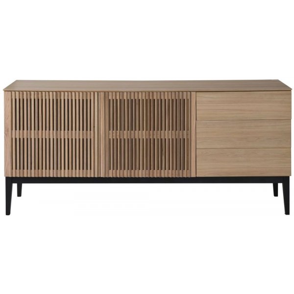 Darell sideboard - Askfanr/svart