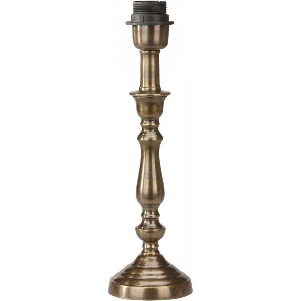 Therese lampfot - Antikmässing - 27 cm - Lampfötter