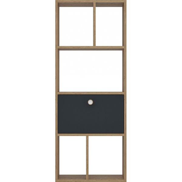 Lovisa bokhylla - Ek/antracit