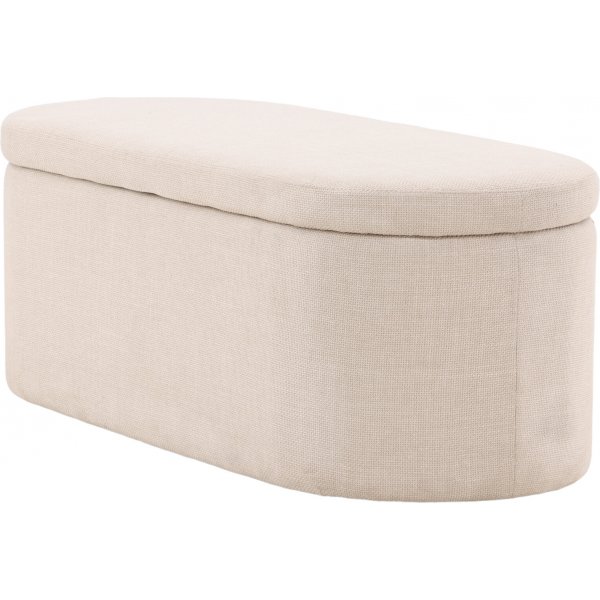 Pouf Potenza - Blanc cassé Pouf Potenza - Blanc cassé