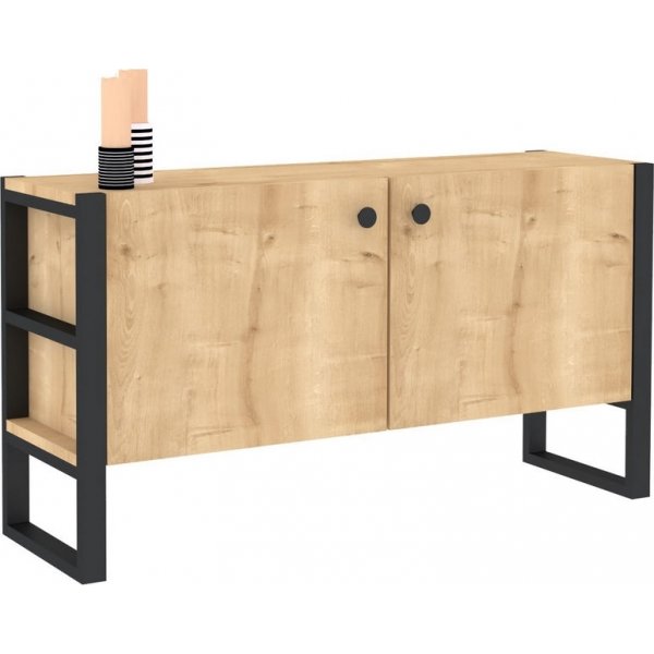 Milena TV-bnk - Safir/svart