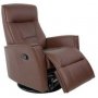 Hjellegjerde Harstad manuell reclinerftlj - Cacao (Lder)