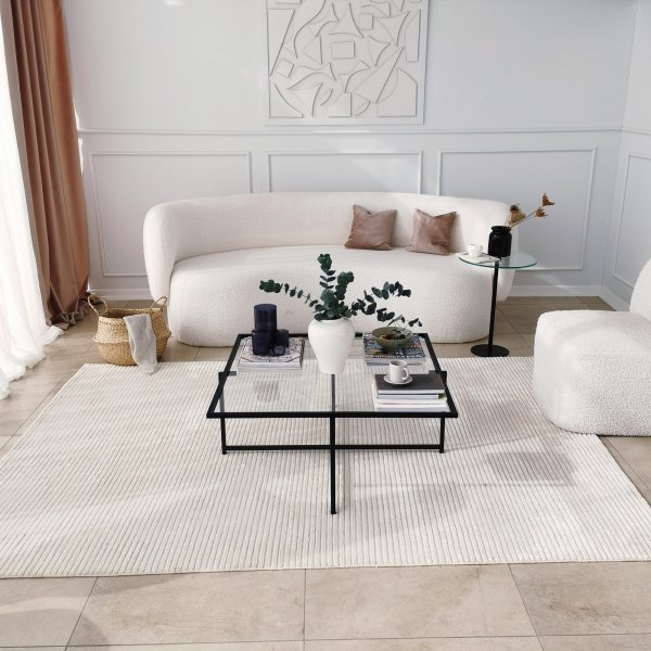 Table basse Sun 85 cm - Noir