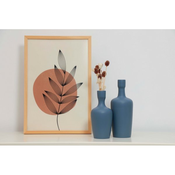 Ensemble de vases Whells - Gris/bleu Ensemble de vases Whells - Gris/bleu