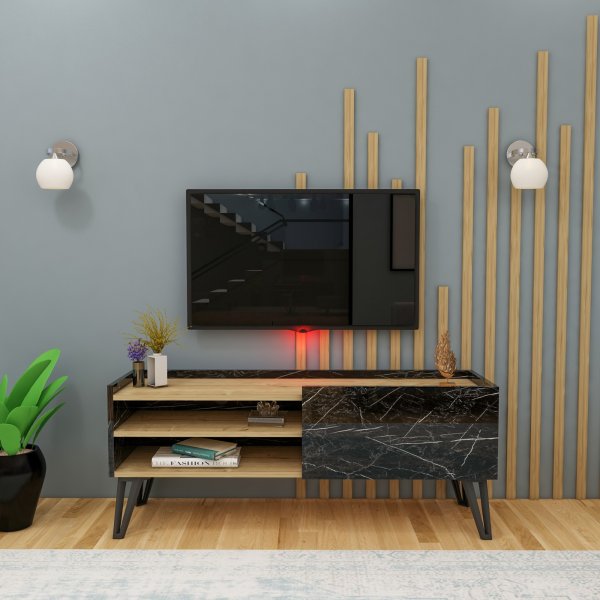 Martin TV-bänk - Ek Martin TV-bänk - Ek