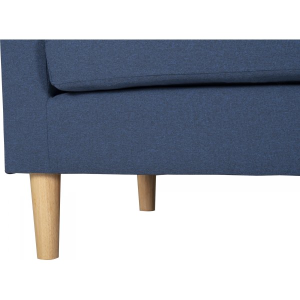 Firenze blauwe omkeerbare divanbank Firenze blauwe omkeerbare divanbank