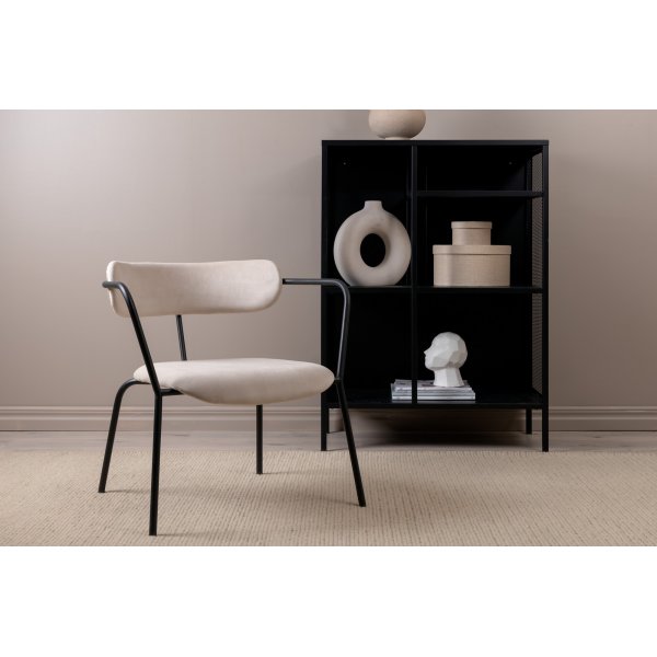 Fauteuil Shaun - Velours beige