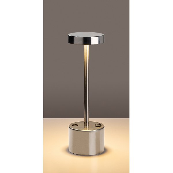 Lampe de table Kay - Chrome Lampe de table Kay - Chrome
