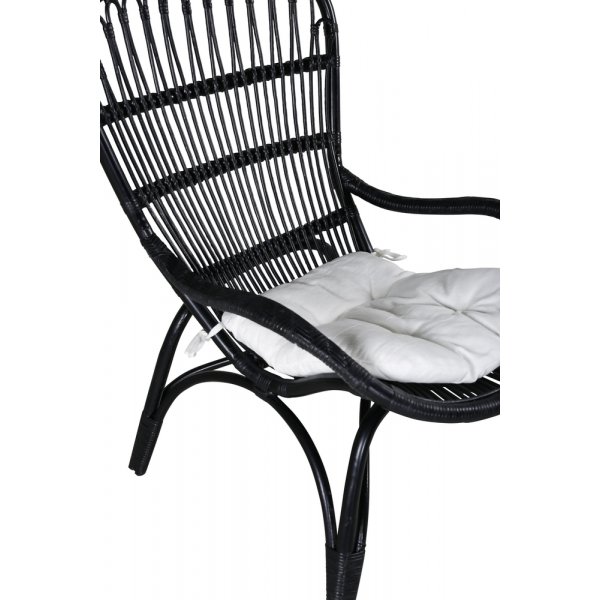 Ella fåtölj - Svart/Offwhite Ella fåtölj - Svart/Offwhite