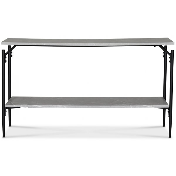 Wayne Konsolbord i ljusgrå marmor print 135 x 90 cm Wayne Konsolbord i ljusgrå marmor print 135 x 90 cm