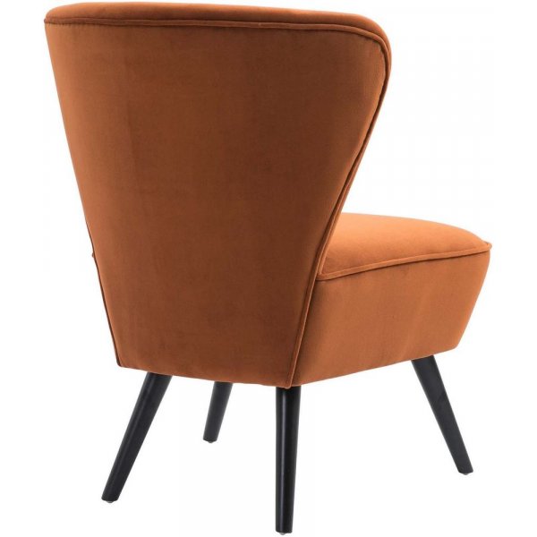 Moby fåtölj - Rost/svart Moby fåtölj - Rost/svart