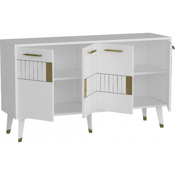 Buffet Moda - Blanc/or Buffet Moda - Blanc/or