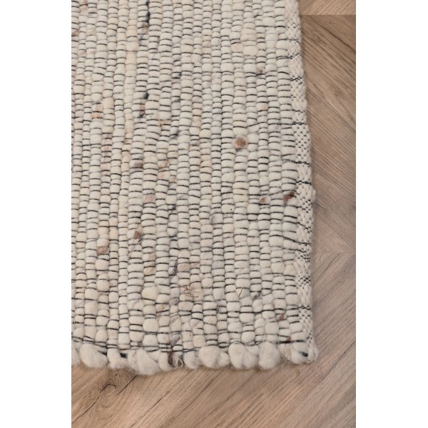 Pontus wollen vloerkleed - Wit/beige Pontus wollen vloerkleed - Wit/beige