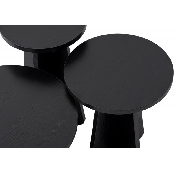 Ensemble table basse Lume - Noir Ensemble table basse Lume - Noir