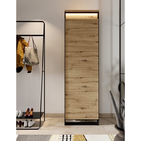 Quant kledingkast - Ambachtelijk eiken/zwart