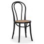 Fr matgrupp; matbord 140x90 cm - Vit / oljad ek med 4 st Danderyd No.18 stolar Svarta