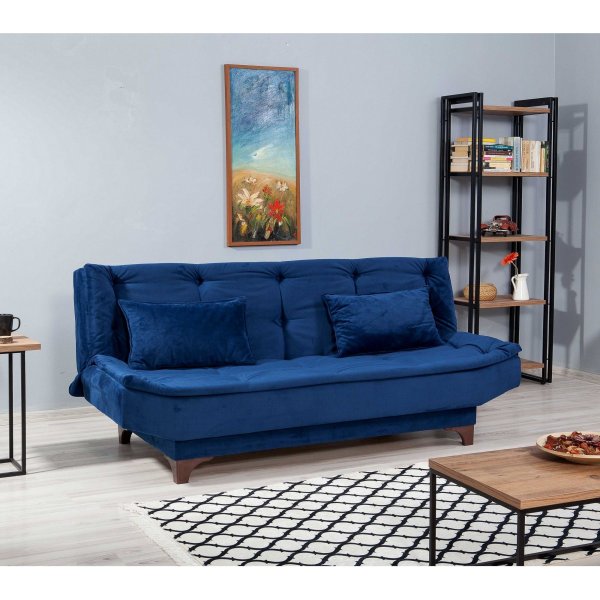 Bäddsoffa Kelebek - Blå Bäddsoffa Kelebek - Blå