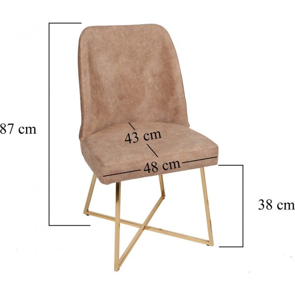 Ensemble de chaises Madrid - Marron Ensemble de chaises Madrid - Marron