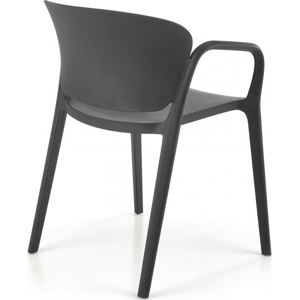 Cadeira eetkamerstoel 491 - Zwart Cadeira eetkamerstoel 491 - Zwart
