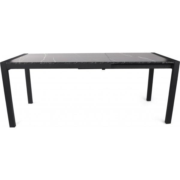 Table  manger Silva 120-187 x 74 cm - Noir