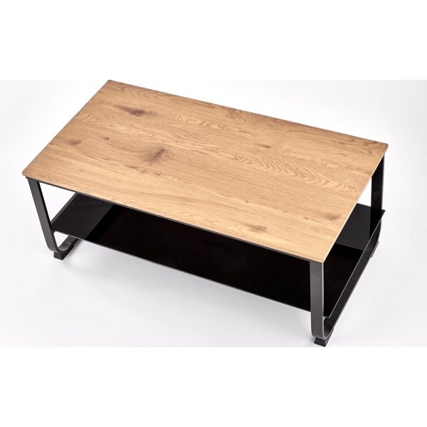 Table basse Polite 105 x 55 cm - Chêne/noir Table basse Polite 105 x 55 cm - Chêne/noir