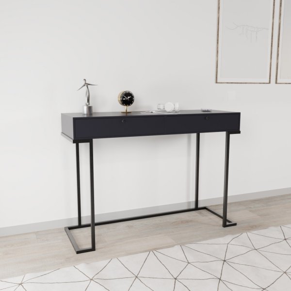 Iki avlastningsbord 120 x 45 cm - Antracit Iki avlastningsbord 120 x 45 cm - Antracit