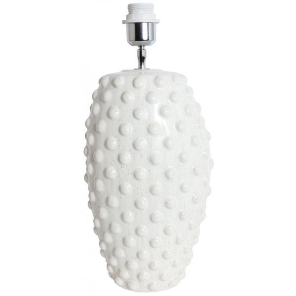 Bouble lampfot H47 cm - Vit